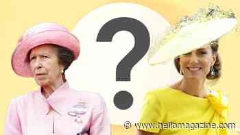 Can you match the royal to their hat in 60 seconds?