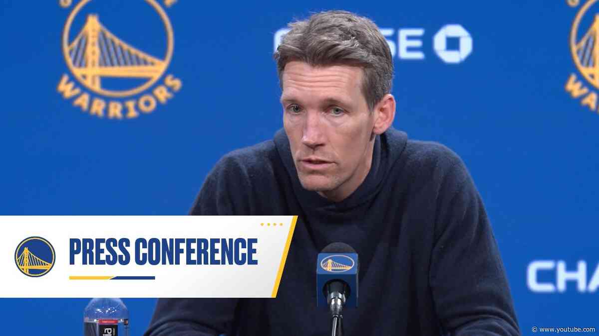 Mike Dunleavy Previews Warriors 2026 Draft, Free Agency