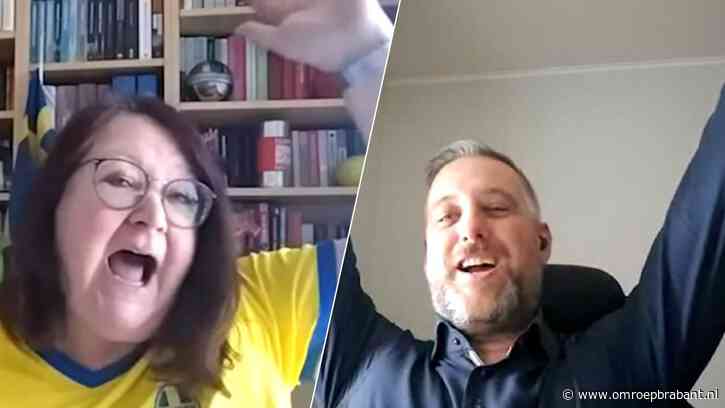Zweedse Marie in Eindhoven en Brabantse Ruud in Zweden: zo kijken ze het WK