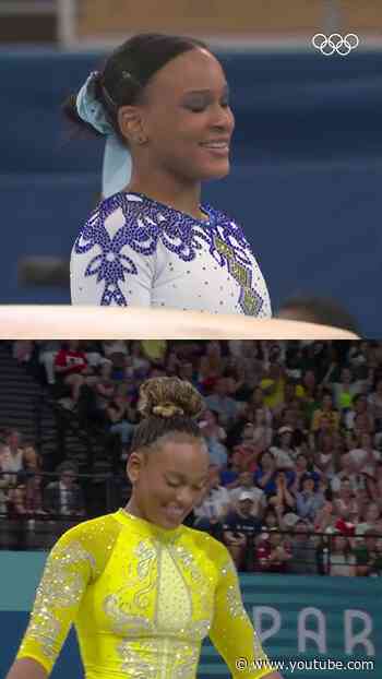 Rebeca Andrade just made her return to competition at the Pan Am Artistic Gymnastics Champs in Rio.
