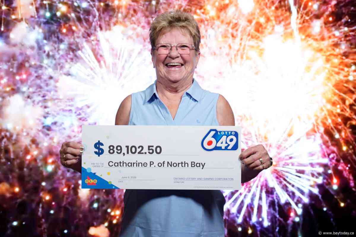 North Bay woman wins jackpot on her birthday
