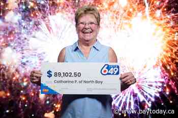 North Bay woman wins jackpot on her birthday