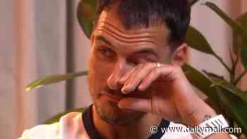 Gorka Marquez breaks down in tears as his fiancée Gemma Atkinson shows him a sweet video from their daughter Mia, 6
