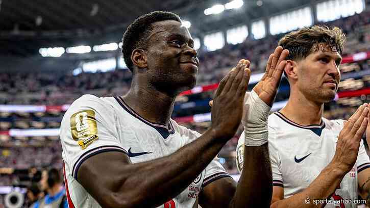 Is England's defence a 'straight battle' between Guehi and Konsa?