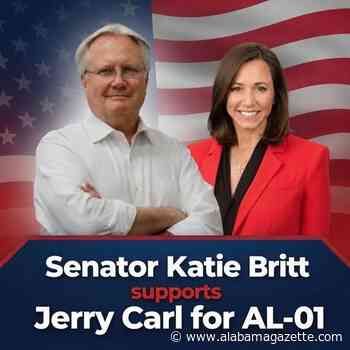 Sen. Katie Britt Endorses Rep. Jerry Carl in Alabama Congressional Race