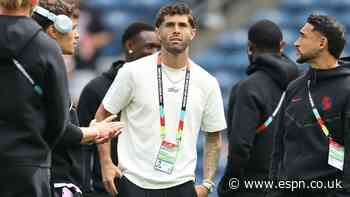 Pulisic (calf) out of USMNT's clash with Australia...