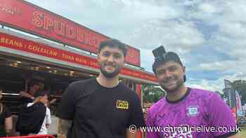 'Geordies are amazing!' - First day queues as TikTok sensation SpudBros debut at The Hoppings