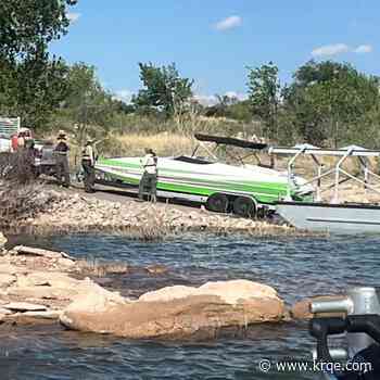 State police help recover sunken boat from Conchas Lake