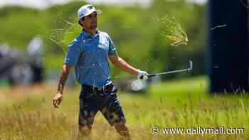 Golf star Joaquin Niemann becomes first player to be hit by new 'code of conduct' penalty after astonishing US Open meltdown