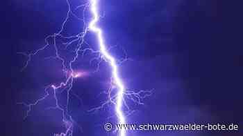 Albstadt, Balingen, Hechingen: Wetter-Warnung - schwere Gewitter mit Hagel und Sturmböen möglich