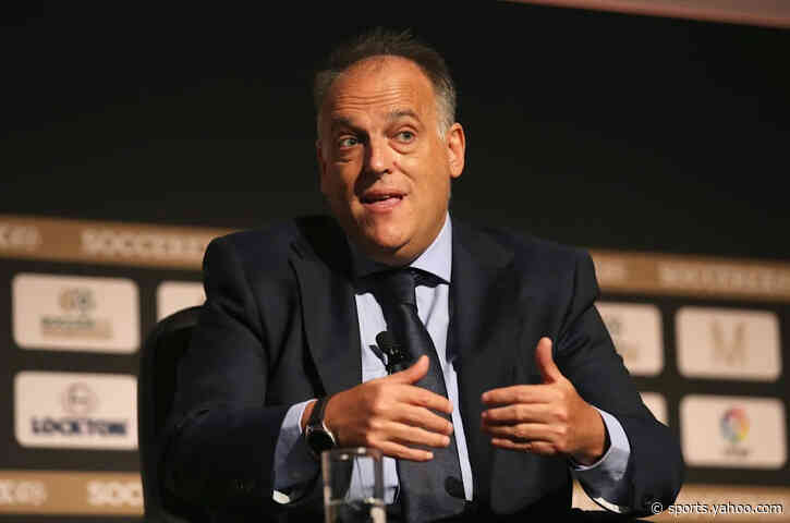 La Liga chief shows support to Barcelona in response to letter asking punishment for Florentino Perez
