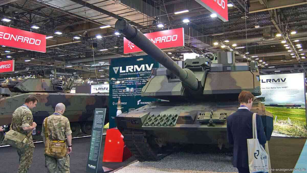 Neues Kriegsgerät für Europa: Rheinmetall und Leonardo feiern Kampfpanzer-Premiere