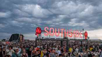 Dunkle Wolken ziehen auf : Southside-Festival steht wegen Unwetter-Warnung plötzlich still