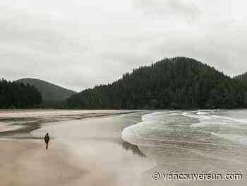 Tourists chasing this viral B.C. beach are blowing tires on remote logging roads