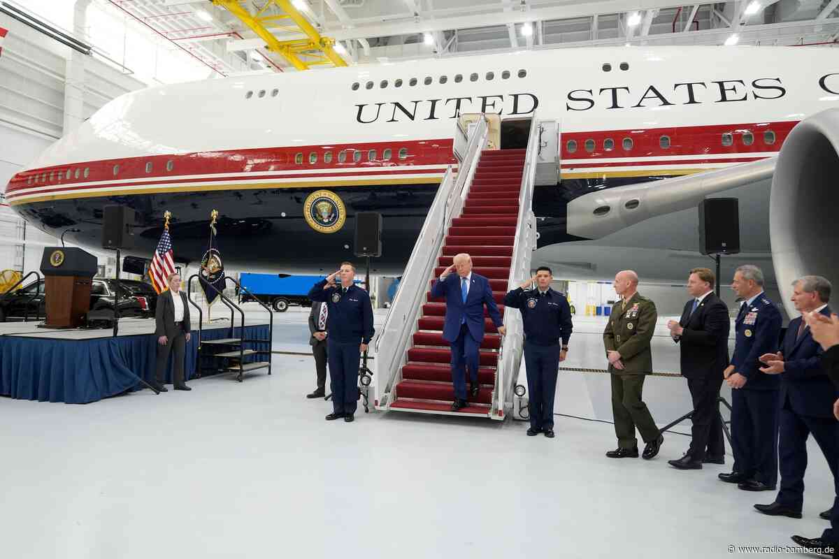 Bald Air Force One: Trump schwärmt von Jumbojet aus Katar