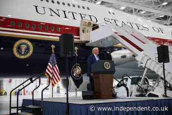 Trump brags about his color scheme for Air Force One as he unveils $400M plane from Qatar