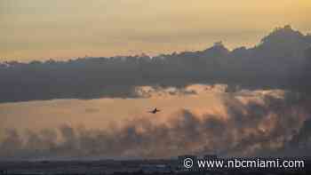 NWS warns of heat risk; brush fire smoke causes ‘unhealthy' air quality