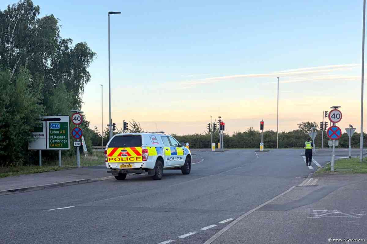 Two trains collide north of London, killing at least one person