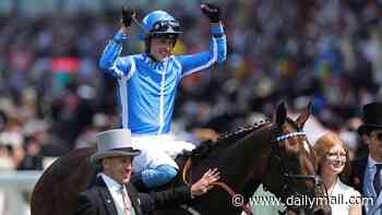 Jockey left in coma after serious motorbike crash completes miraculous return to racing with emotional Royal Ascot victory - plus your best bets for the final day