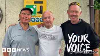 Man given 'second chance' at life after collapsing