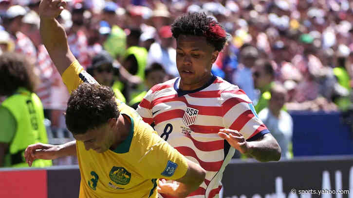 Watch as USA close in on World Cup win over Australia
