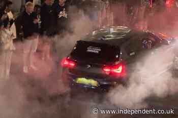The central London car meets where drivers perform burnouts, doughnuts and other ‘dangerous’ stunts