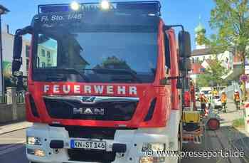 FW Stockach: Küchenbrand