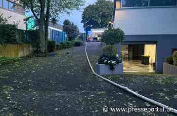 FW Bergheim: Über 100 Unwettereinsätze am Freitagabend in Bergheim