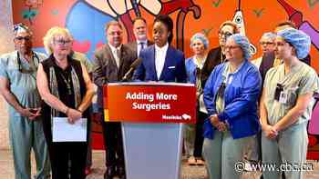 Manitoba adding capacity for 200 more hip and knee replacement surgeries: health minister