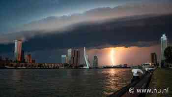 In beeld | Noodweer trekt over Nederland en zorgt voor spectaculaire luchtfoto's