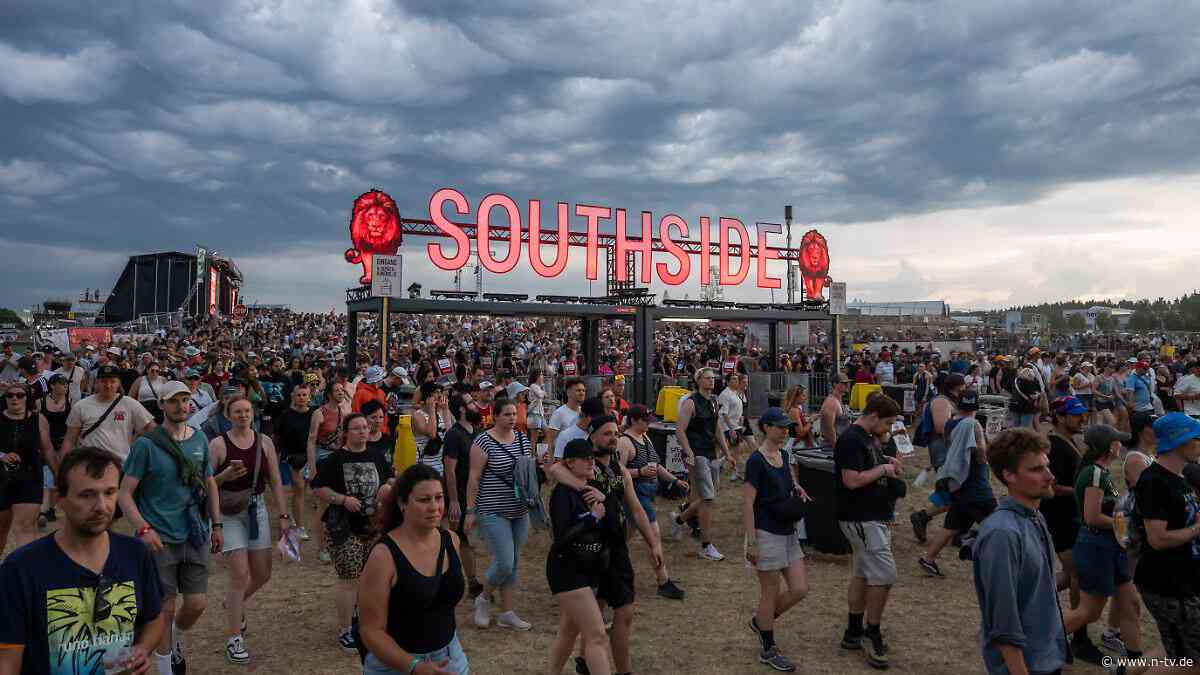 Nach Unwetter-Unterbrechung: Southside Festival wird fortgesetzt