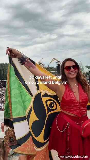 30 days left until Tomorrowland Belgium.