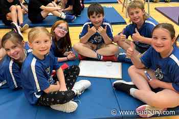 Grade 3 students gather for Méli-Mémots French language event