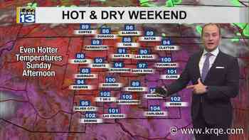 Heat continues this weekend across New Mexico