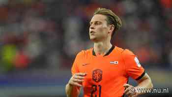 Frenkie de Jong twijfelgeval bij Oranje voor duel met Zweden na botsing met Timber