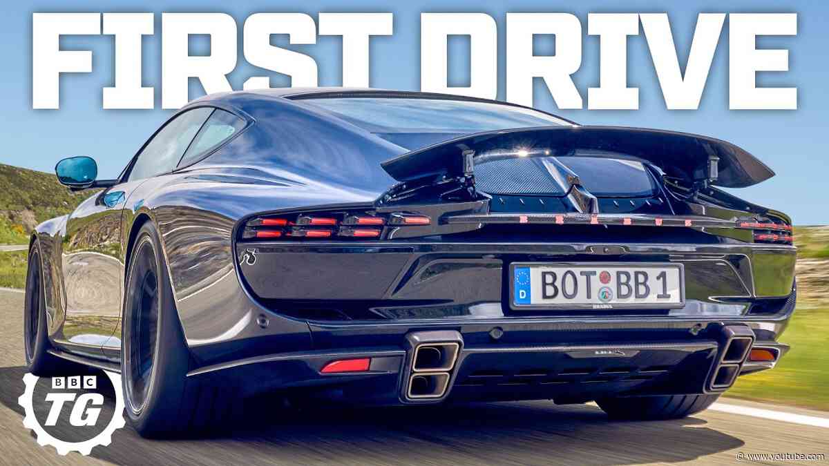 New Brabus Bodo: £1m, 1000hp V12 Super GT! | 4K