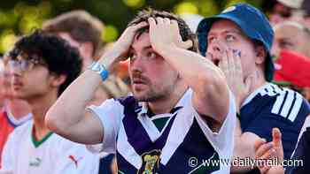 No party for Scotland: Heartbreak at home and abroad for the Tartan Army as their team suffer first World Cup defeat to Morocco