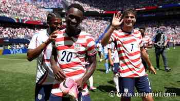 USMNT stars serenaded with 'perfect' rendition of cult classic by fans in Seattle after historic World Cup win