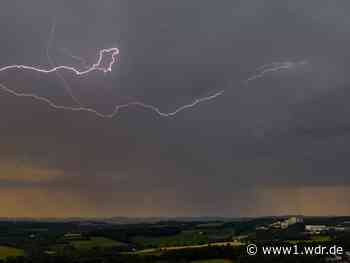 Liveticker: Gewitter in NRW ziehen langsam ab