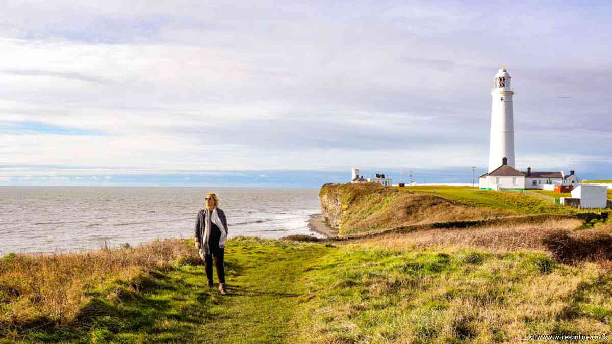 Clifftop walk on Wales' Jurassic coastline has beaches, a lighthouse and a perfect pub