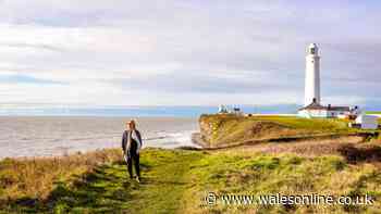 Clifftop walk on Wales' Jurassic coastline has beaches, a lighthouse and a perfect pub