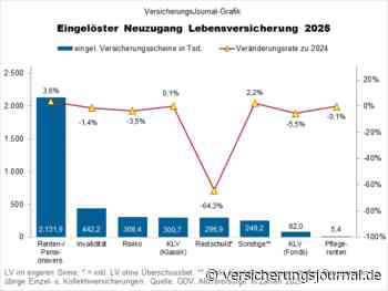 Dies waren 2025 die Top- und Flop-Produkte in der Lebensversicherung