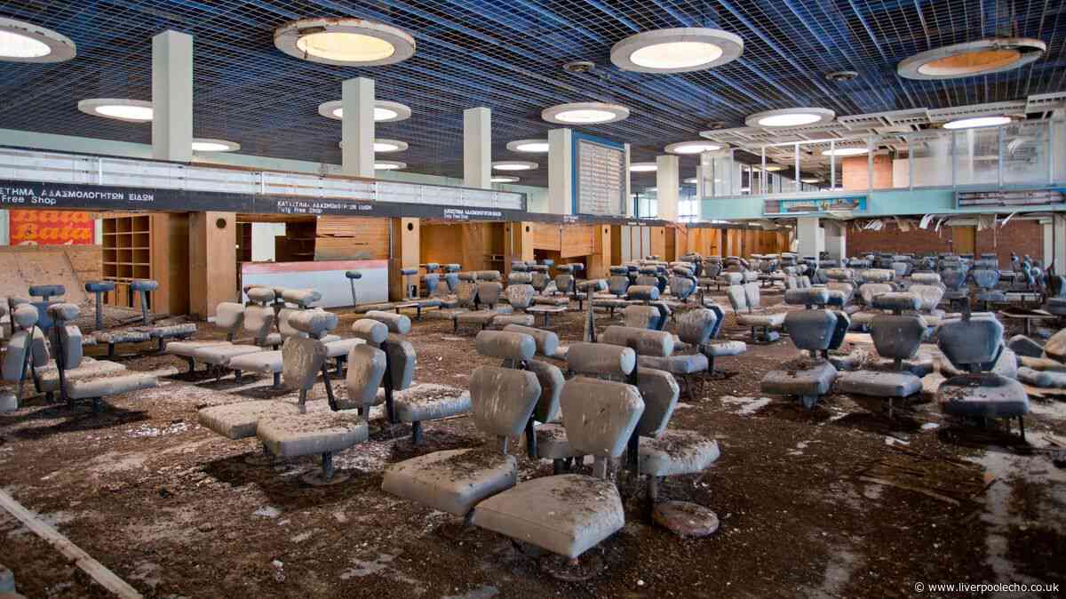 Abandoned airport eerily frozen in time for over 50 years with 'rotting' planes