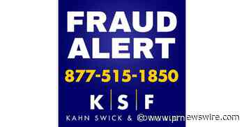 ADMA Biologics, Inc. Notice of August 10, 2026 Application Deadline for Class Action Lawsuit - Contact Lewis Kahn, Esq. at Kahn Swick &amp; Foti, LLC, Before Application Deadline
