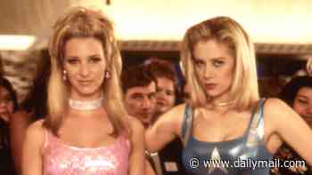 Romy and Michelle are back! Lisa Kudrow and Mira Sorvino reunite on set of long-awaited sequel to 1997 cult classic... see them now