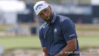 Furious Jon Rahm spirals and misses the cut at the US Open as Spanish star loses his cool in calamitous round