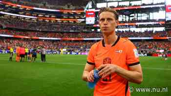 Frenkie de Jong twijfelgeval voor duel Oranje met Zweden na botsing met Timber