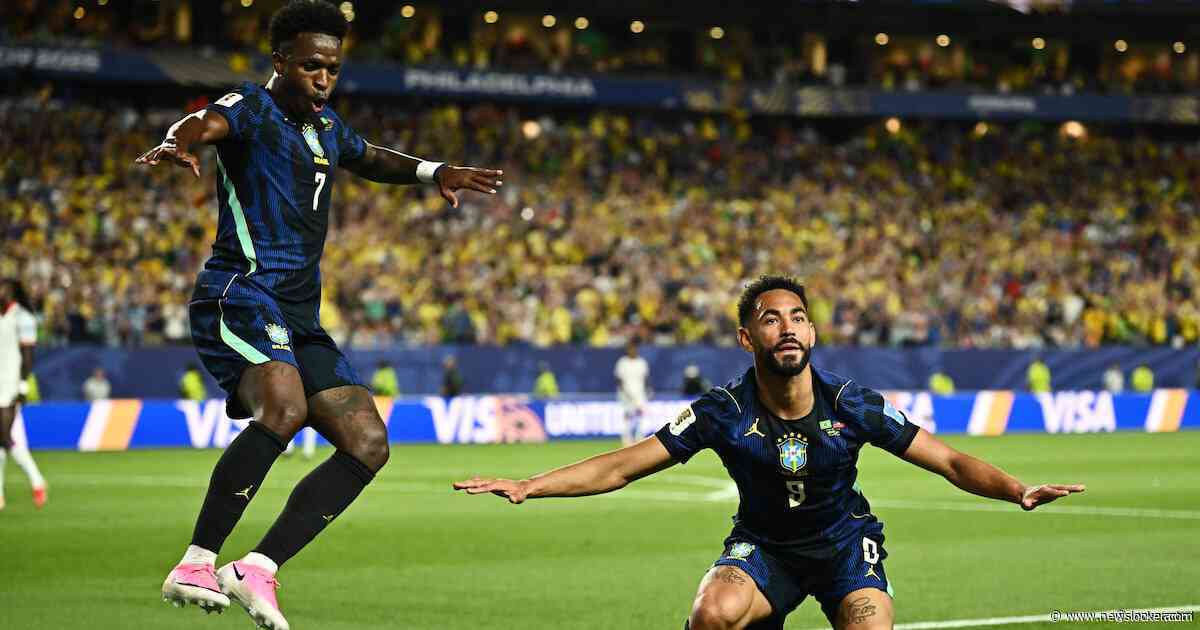 Brazilië rekent dankzij Matheus Cunha en Vinicius Jr. eenvoudig af met Haïti, maar zorgen om blessure Raphinha