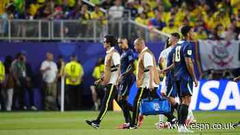 Raphinha exits Brazil win early with apparent inju...