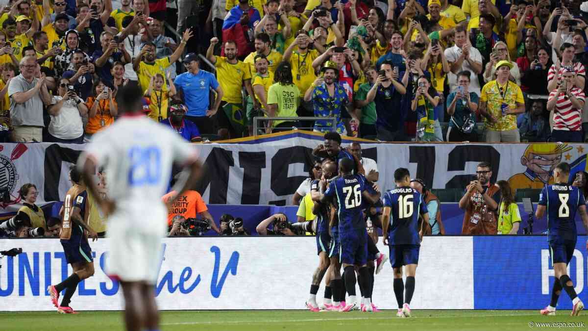 Haiti first team eliminated at WC as Brazil get wi...